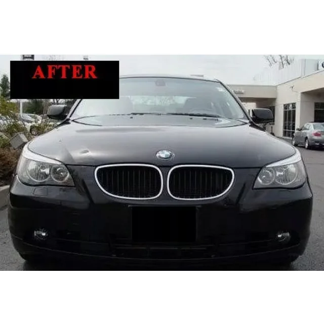 2004-2010 BMW E60 5 SERIES - Chrome strips, chrome grill