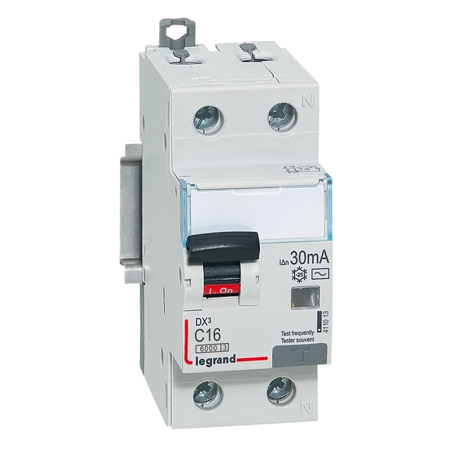 Earth leakage circuit breaker P312 2P c 16A 30MA AC TYPE DX3