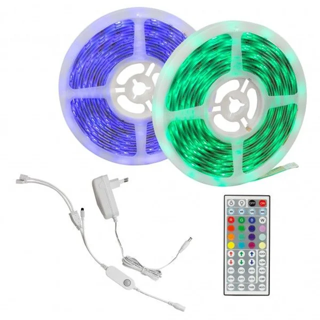 Faixa de LED 26W RGB 2x5m + Controle remoto WOJ+16827