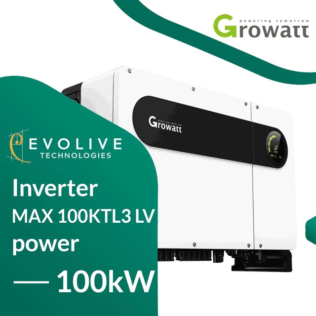 Falownik GROWATT MAX 100KTL3 LV