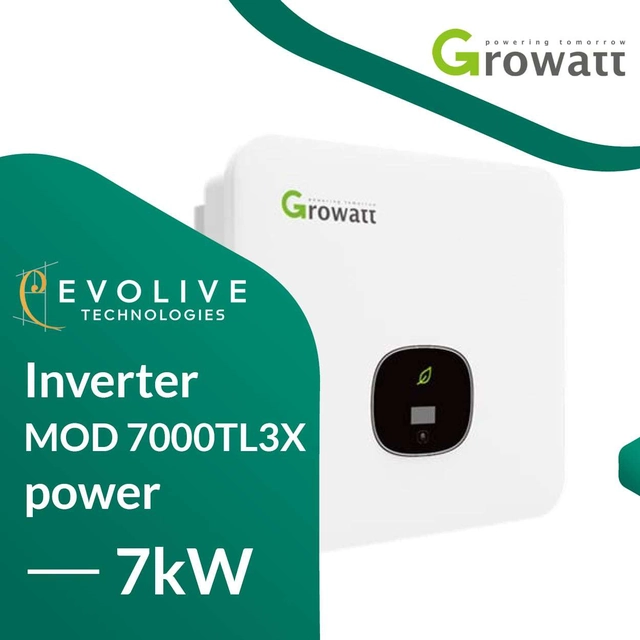 Falownik GROWATT MOD 7000TL3X (AFCI)