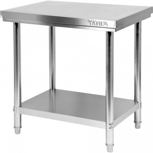 FALTBARER MITTELTISCH MIT REGAL 800×600×H850mm YATO YG-09000 YG-09000