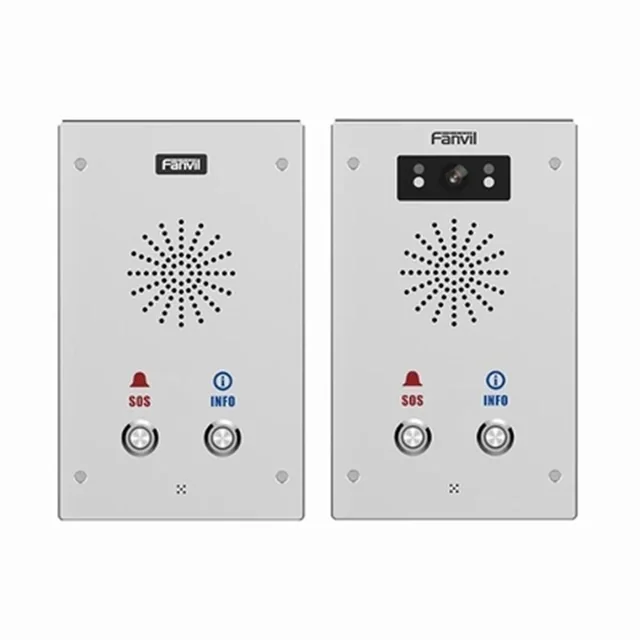 Fanvil intelligentes Videotürsystem i16S Stahl