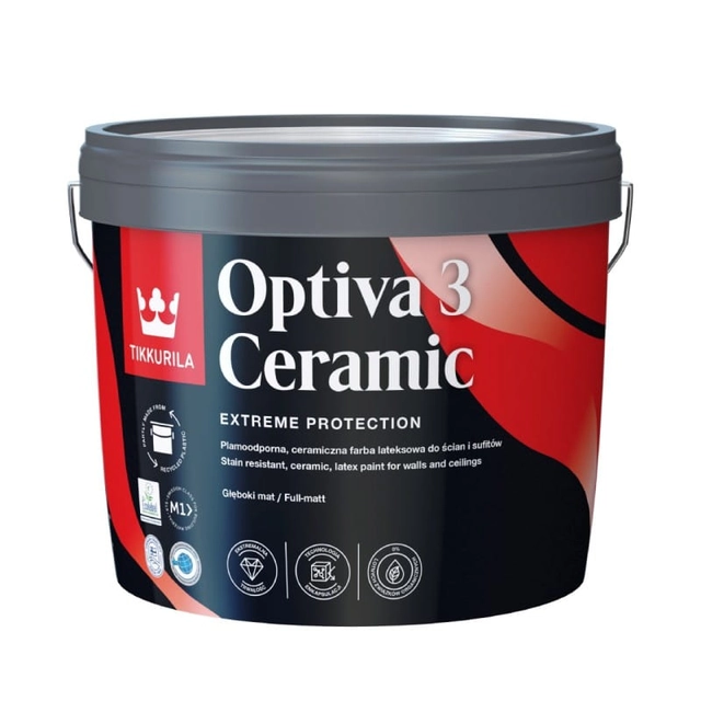 Farba Tikkurila Optiva 3 Super Matt Base C 9L