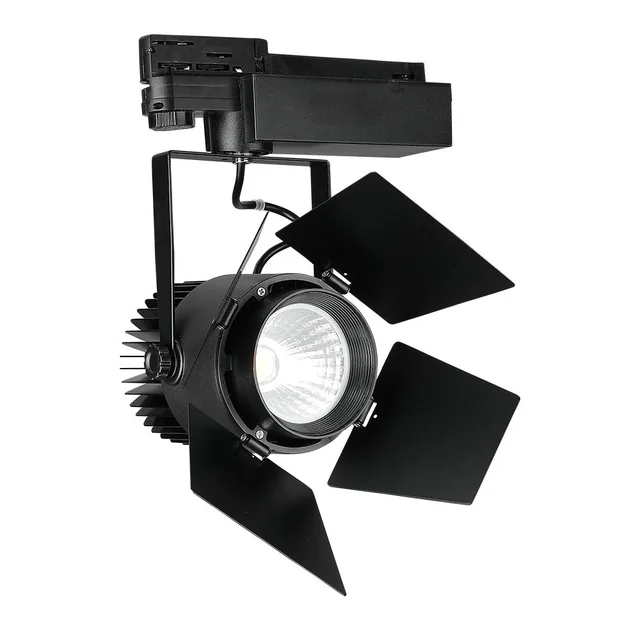 Faretti LED da binario - Faretti Shutter da binario - Samsung - IP20 - Nero - 33 Watt - 3000 Lumen - 3000K - 5 Anni