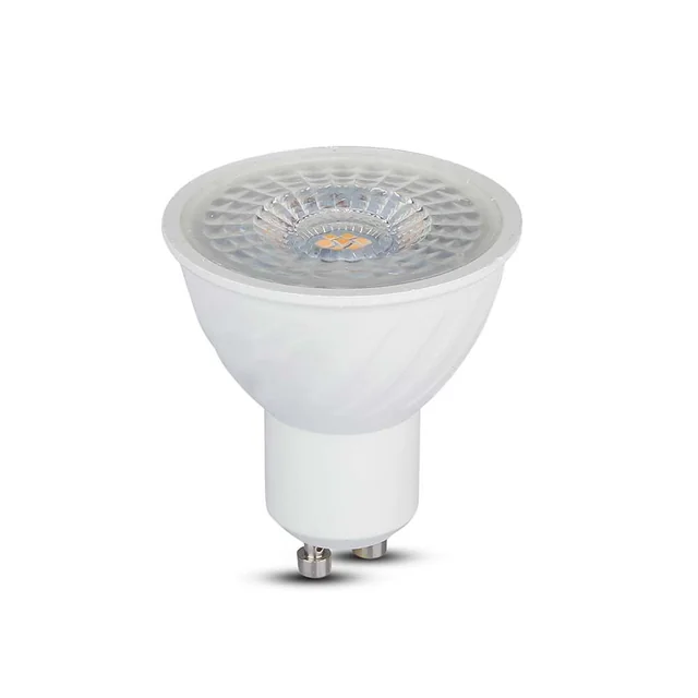 Faretti LED dimmerabili GU10 - Lente 110° - Samsung - IP20 - Bianco - 6W - 445 Lumen - 4000K - 5 Anni