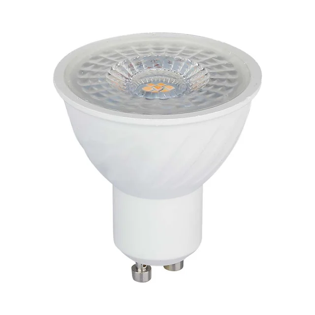 Faretti LED dimmerabili GU10 - Lente 110° - Samsung - IP20 - Bianco - 6W - 445 Lumen - 6500K - 5 Anni