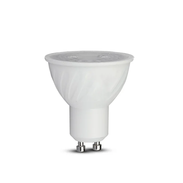 Faretti LED dimmerabili GU10 - Lente 38° - Samsung - IP20 - Bianco - 6W - 445 Lumen - 4000K - 5 Anni