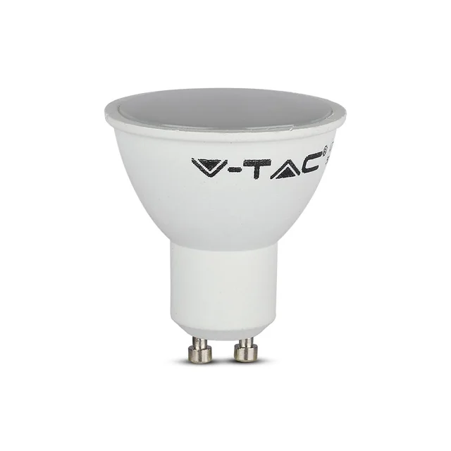 Faretti LED GU10 - Latteo - 110° - IP20 - Bianco - 4.5W - 400 Lumen - 3000K