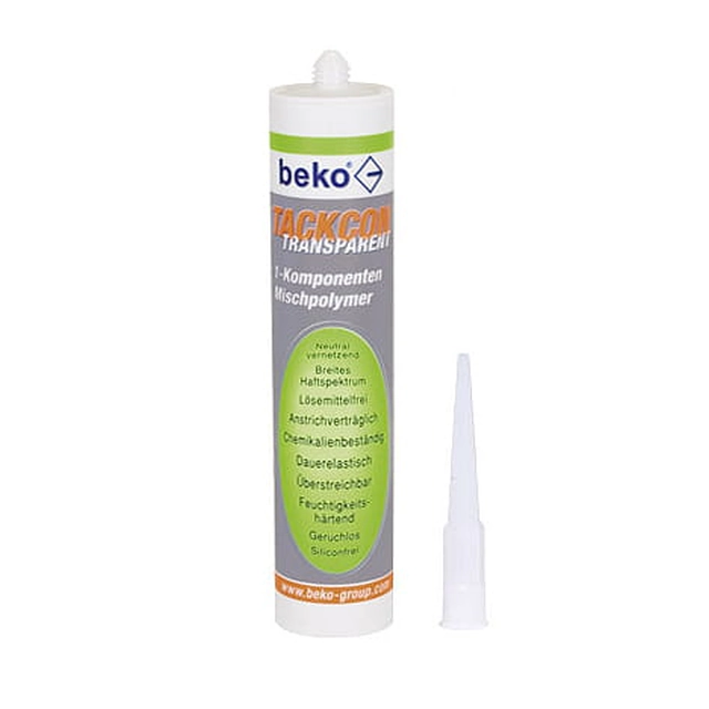 Färglöst elastiskt klister 310 ml TACKCON BEKO