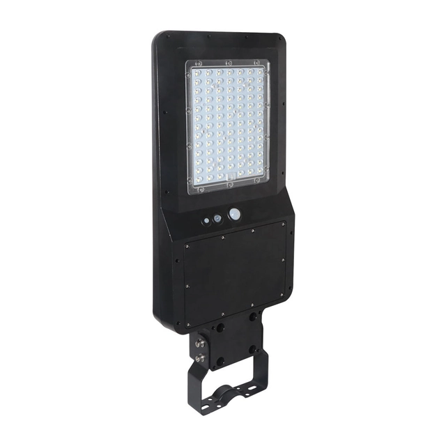 Farola solar LED 4800lm, Sensor de movimiento, 6000K