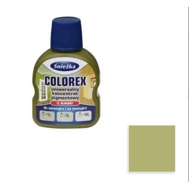 Farvepigment Śnieżka Colorex 100 ml oliven