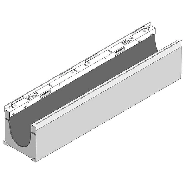 FASERFIX FR 150, bakketype 01, ingen hældning, galvaniseret ramme