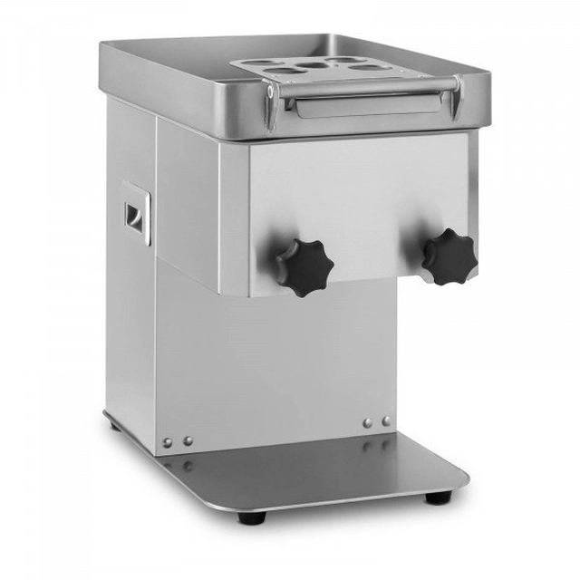 Fatiador de carne - 550 W - Royal Catering - aço inoxidável ROYAL CATERING 10012238 RCFW-110D-PRO