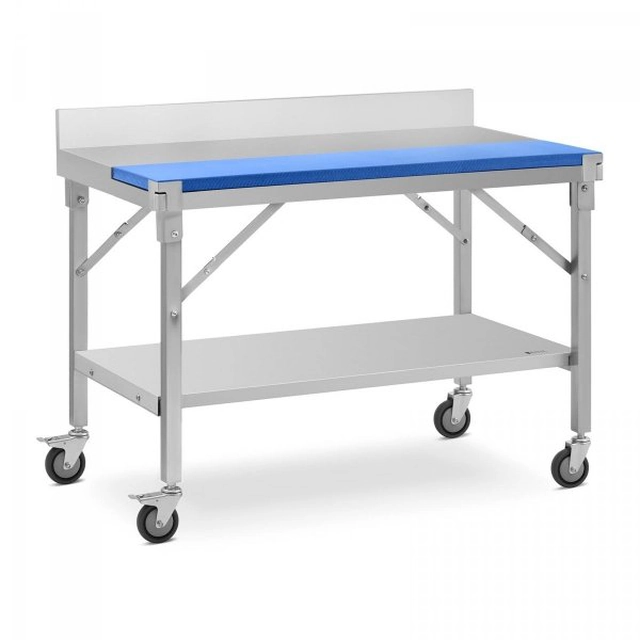 Work table 120x70cm edge ROYAL CATERING 10012592 RCWT-01