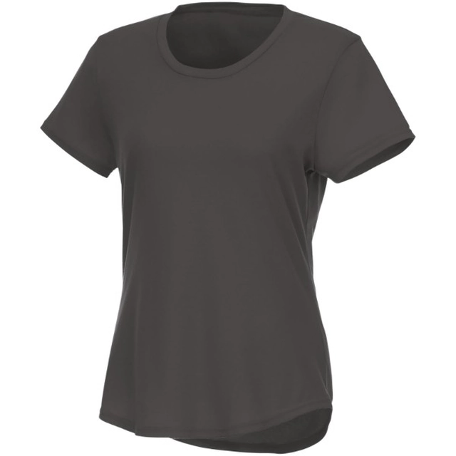 Recycled women's T-shirt with short sleeves Jade - Storm Gray / XS