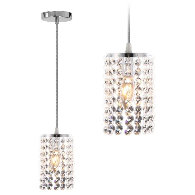 Crystal Ceiling Lamp APP730-1CP Silver