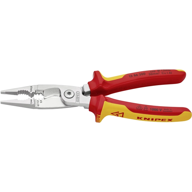 Knipex combination pliers 13 86 200 13 86 200 50 mm² (max) 0 (max)