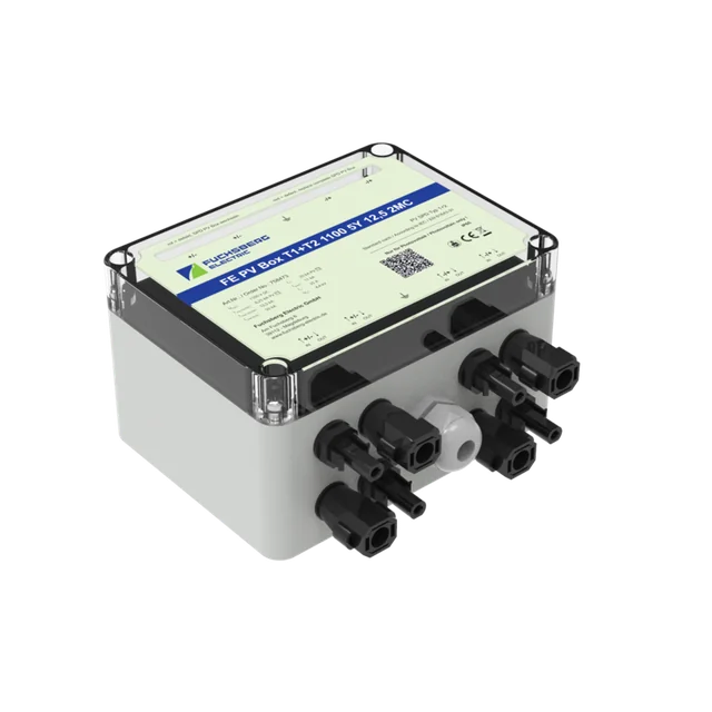 FE PV Box T1&T2 1100 5Y 12,5 2MC proteção contra raios e surtos