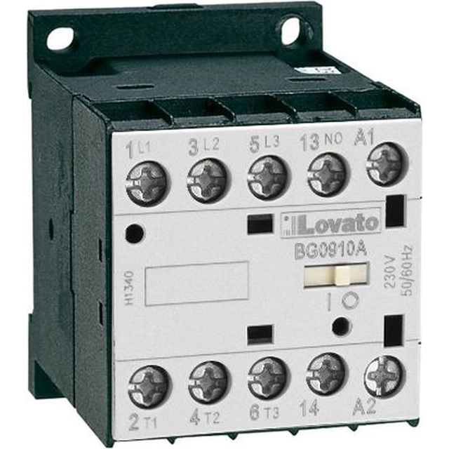 Lovato Electric Stycznik mocy 12A 3P 24V DC 1Z 0R (11BG1210D024)