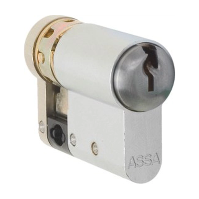 Assa Abloy 600-seeria euro system cores (Option: 6M23A, Finish: Glossy chrome)