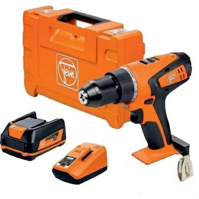 Fein drill driver FEIN ABSU SCREWDRIVER 12 1x 3ah + ALG CHARGER 50