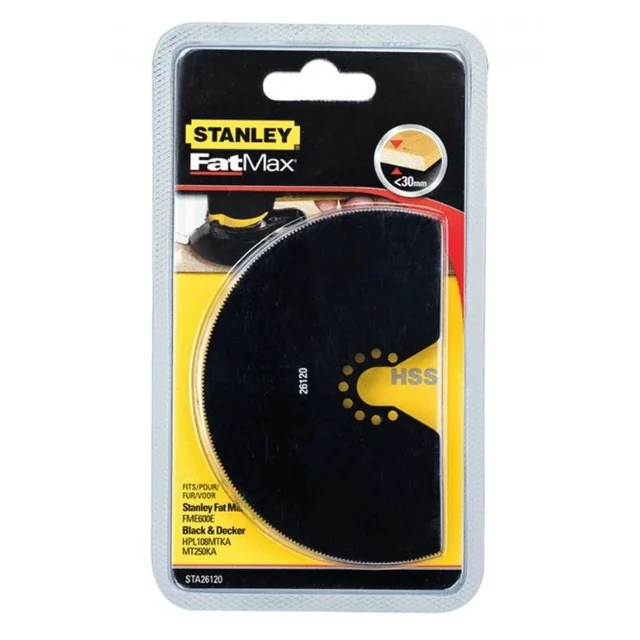 Ferăstrău segment, pânză de ferăstrău semi-rotund 100mm Stanley STA26120-XJ