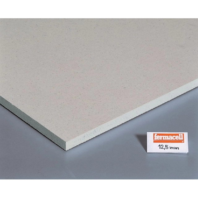 FERMACELL Pannello in fibra di gesso per pareti e solai 12,5 mm 260 x 120 cm (71025)