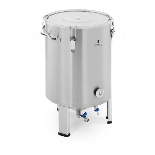 Fermentation container - 60 l - 0-40°C - stainless steel ROYAL CATERING 10011961 RCBM-60CF