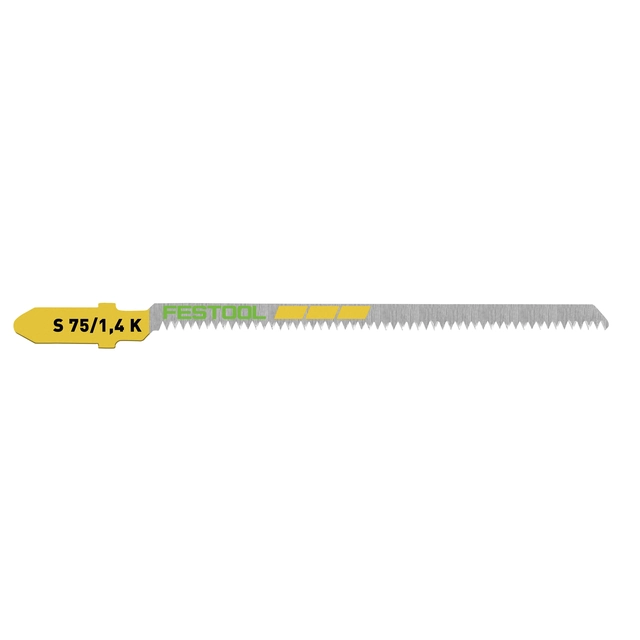 FESTOOL Festool Saw Blades S 75 / 1.4 K / 5 Wood Curves Saw Blades 204267