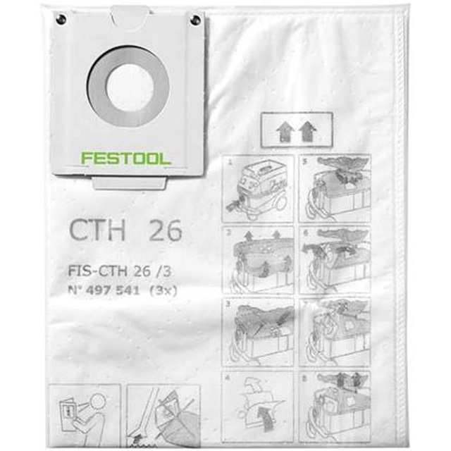 Festool FIS-CTH 26/3 Bezpieczny worek filtrujący 497541