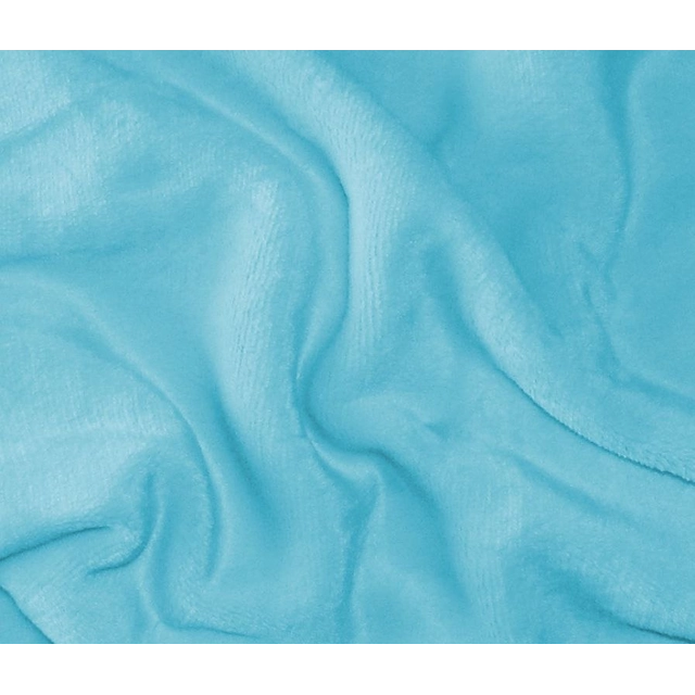 Feuille microfibre 180 x 200 cm - TURQUOISE