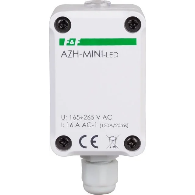 F&F Miniaturowy automaat zmierzchowy hermetyczny AZH-MINI-LED