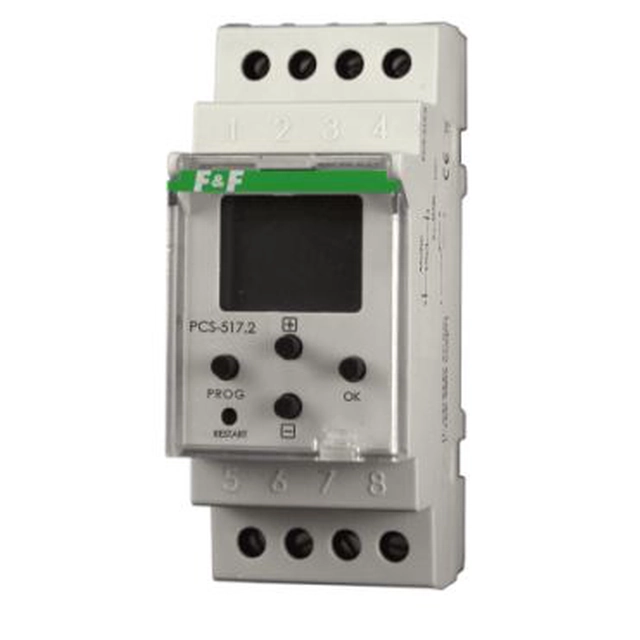 F&F Multifunction time relay 24-264V 16A - PCS-517