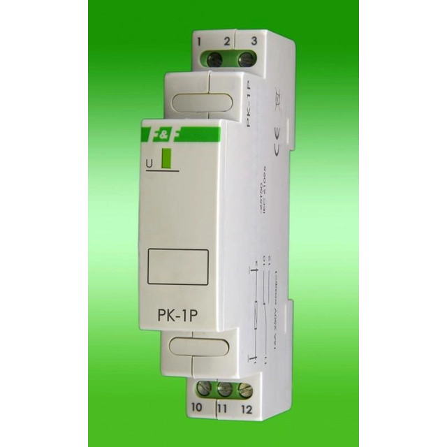 F&F Przekaźnik elektromagnetisk 12V 16A - PK1P12
