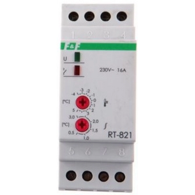 F&F Regulaatori temperatuur 230V 16A 30-60st RT-822