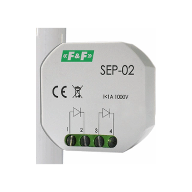 F&F Separatore del segnale di controllo 1A 1000V - SEP-02