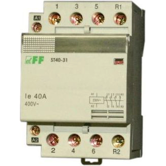 F&F Stycznik modul 40A 4Z 0R 24V AC (ST40-40/24)