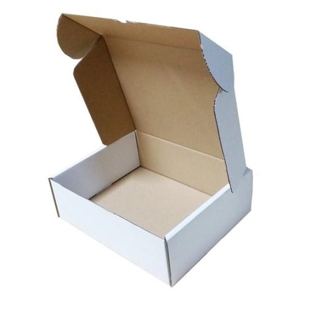 White self-forming box 300x250x100 MM