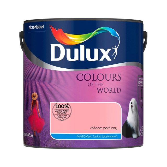 Dulux Colors of the World Emulsion rose perfume 2.5 l