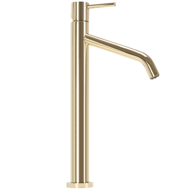 REA LEVEL Gold High Gold Washbasin Faucet