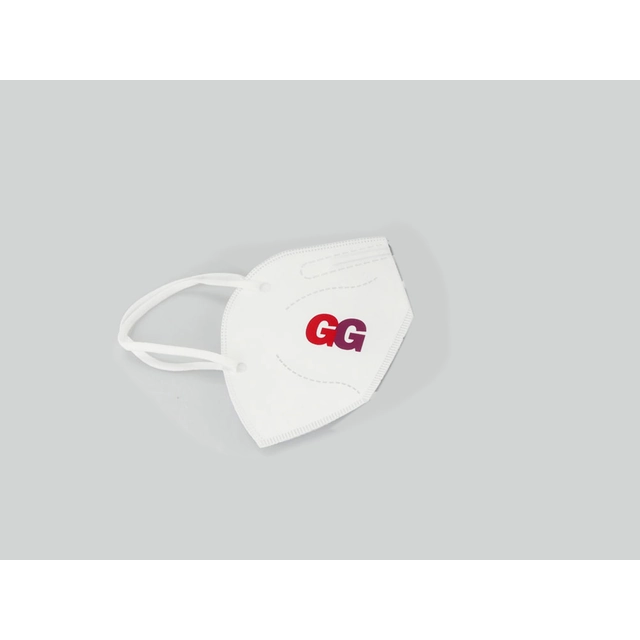 FFP2 respirator white + logo print (full color)