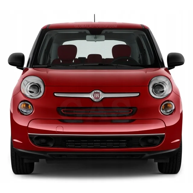 Fiat 500L — Chrome Strips Grill Chrome Dummy Bufer Tuning