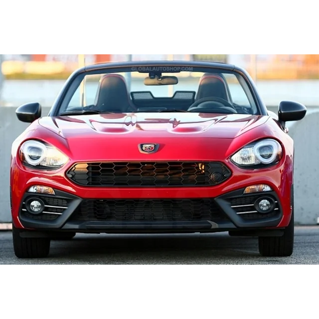 Fiat Spider - Calandre à bandes chromées, réglage du pare-chocs factice chromé