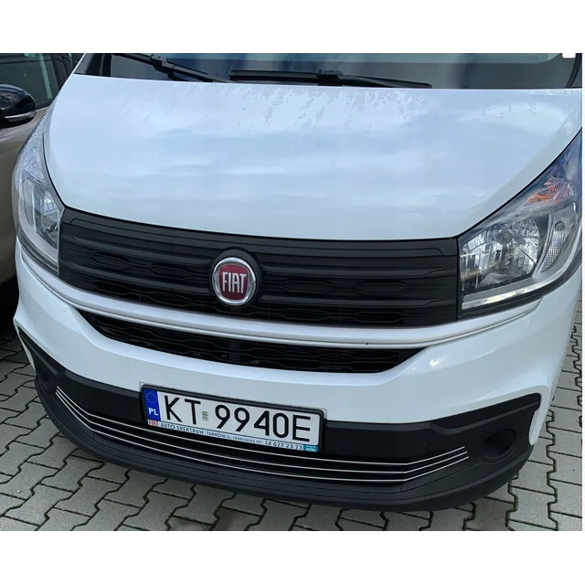 FIAT TALENTO - CHROME Strips Grill Dummy Bumper