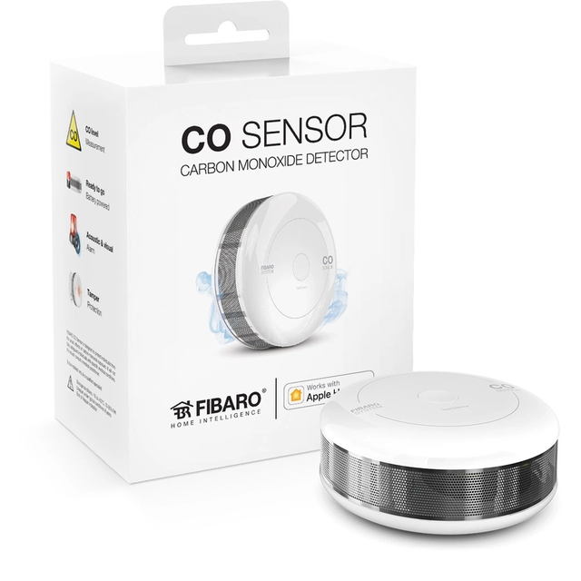 Fibaro CO sensor for Apple HomeKit