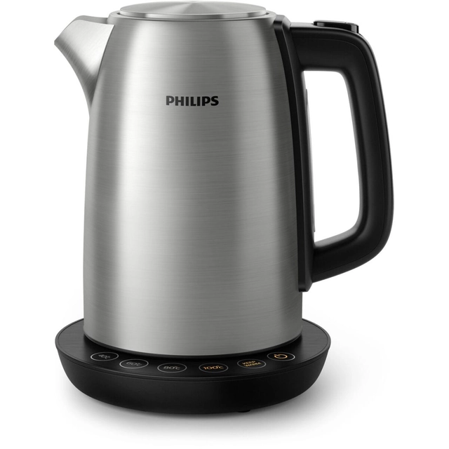 Fierbător Philips HD9359/90 Oțel inoxidabil 2200 W Negru metalic 1,7 L