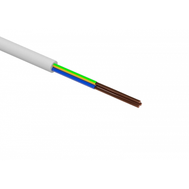 Fil de ligne OMY 3x0,5 300/300V (km) BLANC