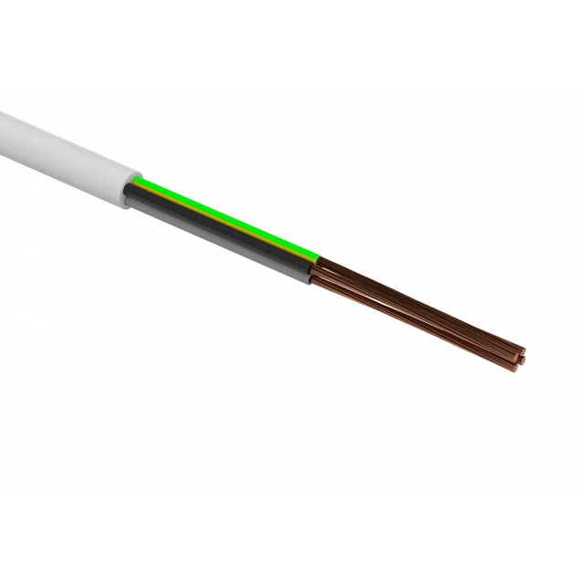 Fil toron OWY 5x0,5 300/500V (km) BLANC