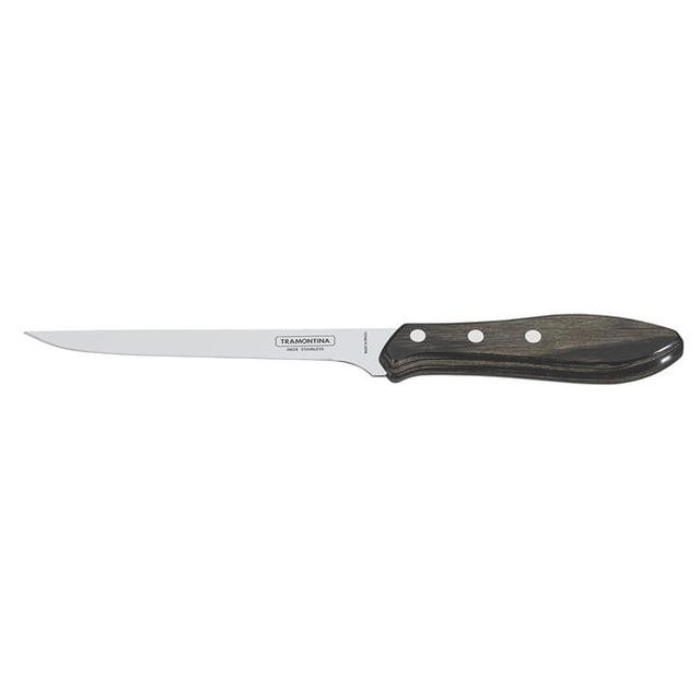 Filetovací nôž 150 mm, línia Churrasco, tmavohnedá